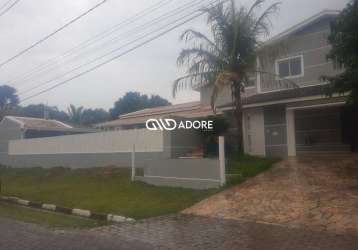 Casa residencial para venda no condomínio terras de santa rosa - salto/sp