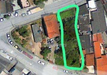 Terreno à venda, 215 m² por r$ 290.000,00 - parque das américas - mauá/sp