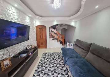 Sobrado com 4 dormitórios à venda, 234 m² por r$ 640.000,00 - vila correia - mauá/sp