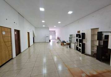 Salão para alugar, 95 m² por r$ 3.500,00/mês - vila dirce - mauá/sp