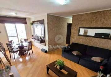 Apartamento com 2 dormitórios para alugar, 74 m² por r$ 2.677,00/mês - vila augusto - mauá/sp