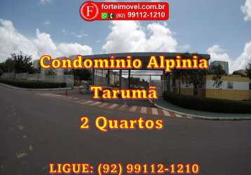 Apartamento 2 quartos - condomínio alpinia - tarumã