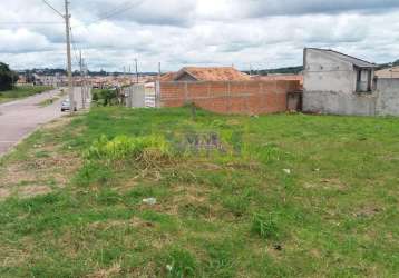 Terreno à venda com 177.33m² por r$ 225.000,00 no bairro alto tarumã - pinhais /