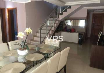 Cobertura com 3 dormitórios à venda, 240 m² por r$ 1.390.000,00 - taumaturgo - teresópolis/rj