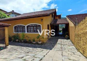 Casa com 5 dormitórios à venda, 187 m² por r$ 850.000,00 - parque do ingá - teresópolis/rj