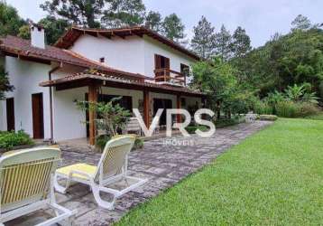 Casa com 5 dormitórios à venda, 350 m² por r$ 2.500.000,00 - fazenda boa fé - teresópolis/rj