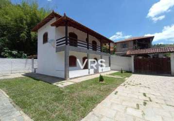 Casa com 2 dormitórios à venda, 200 m² por r$ 380.000,00 - cruzeiro - teresópolis/rj