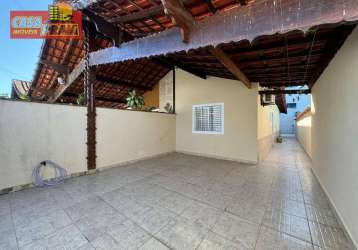 Casa com 2 dormitórios à venda, 75 m² por r$ 319.000,00 - balneário jussara - mongaguá/sp