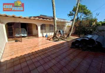 Casa com 2 dormitórios à venda, 157 m² por r$ 349.900,00 - balneário itaoca - mongaguá/sp