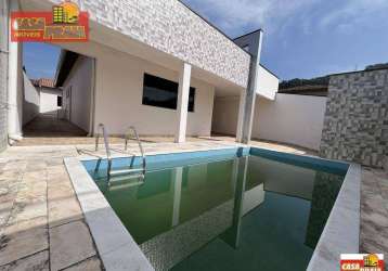 Casa em mongagua com piscina 3 quartos jardim marina