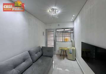 Casa com 2 dormitórios à venda, 56 m² por r$ 290.000,00 - centro - mongaguá/sp