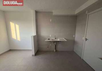 Apartamento com 2 dormitórios para alugar, 32 m² - socorro.