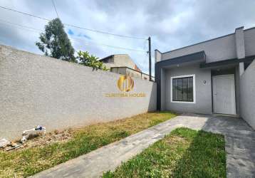 Casa para venda em curitiba, sítio cercado, 2 dormitórios, 1 banheiro, 2 vagas