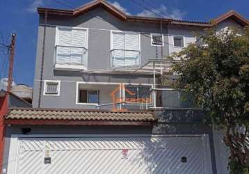 Sobrado com 2 dormitórios à venda, 107 m² por r$ 561.800,00 - santo andré - santo andré/sp