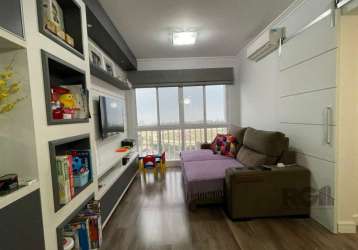 Apartamento 3 dormitórios, 1 suíte, no bairro cristal, porto alegre/rs.    &lt;br&gt; &lt;br&gt; apartamento a venda no bairro cristal, em andar alto, vista perene. edifício próximo ao barra shopping,