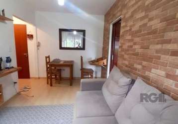 Apartamento 1 dormitório, 1 vaga de garagem, no bairro cavalhada, porto alegre/rs     &lt;br&gt;  &lt;br&gt;&lt;br&gt;reformado/diferenciado. 4° andar. forro de gesso em todo ap, água quente (aquecedo