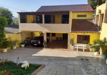 Casa 3 dormitórios,  2 pisos, cozinha americana e montada, living amplo 3 ambientes, área serviço separada, parte de cima, 3 dormitórios sendo uma suíte, banho social, estar e uma sacada.&lt;br&gt;pát