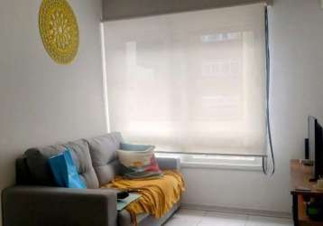 Apartamento com 33,24 m² com 1 dormitório com armários, sala, coxinha com armários, banheiro social e área de serviço.&lt;br&gt;&lt;br&gt;o bairro rio branco em porto alegre está próximo aos bairros, 