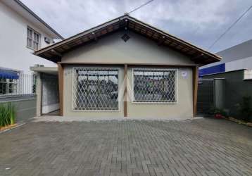 Casa comercial para alugar, 113.27 m2 por r$4950.00  - bucarein - joinville/sc