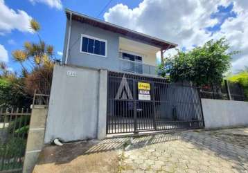 Casa residencial com 2 quartos  para alugar, 70.00 m2 por r$1200.00  - santa catarina - joinville/sc