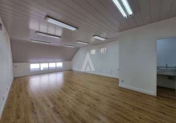 Sala para alugar, 48.00 m2 por r$2390.00  - atiradores - joinville/sc