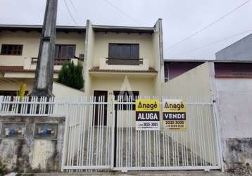 Casa residencial com 2 quartos  para alugar, 80.00 m2 por r$1590.00  - costa e silva - joinville/sc