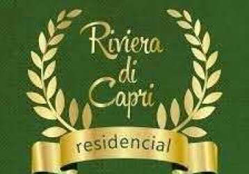 Terreno para rancho à venda, 450 m² por r$ 90.000 - riviera de capri - guaraci/sp