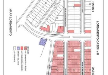 Terreno à venda, 480 m² por r$ 163.288,40 - oasis - barretos/sp