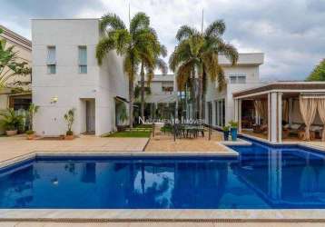 Casa com 5 suítes à venda, altíssimo padrão, 640 m² por r$ 7.600.000,00 - residencial bougainville - campinas/sp