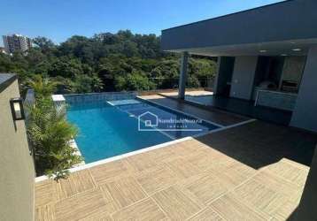 Casa à venda, 340 m² por r$ 3.500.000,00 - horto florestal - jundiaí/sp