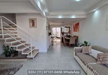 Casa com 3 dormitórios 1 suíte à venda, 105 m² por r$ 739.000 - granja viana - cotia/sp