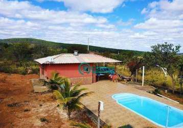 Terreno à venda, 20110 m² por r$ 300.000,00 - serra do cipó - jaboticatubas/mg