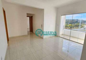 Apartamento com 2 dormitórios para alugar, 86 m² por r$ 2.145,00/mês - sobradinho - lagoa santa/mg