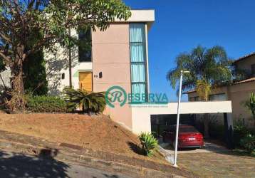 Casa com 4 dormitórios, 255 m² - venda por r$ 1.490.000 ou aluguel por r$ 7.800/mês - várzea - lagoa santa/mg