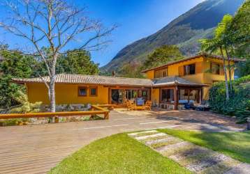 Casa em condomínio fechado com 5 quartos à venda na estrada almirante paulo meira, s/n, araras, petrópolis, 359 m2 por r$ 4.950.000