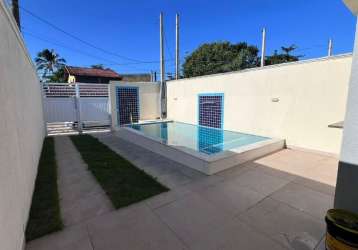 Casa nova com piscina lado praia em itanhaém!!!