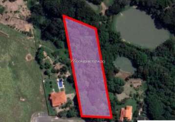 Terreno à venda em indaiatuba, tombadouro, com 7200 m²