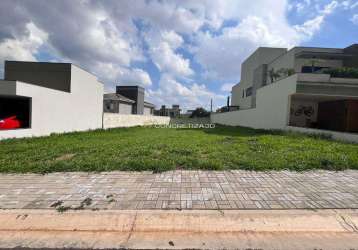 Terreno à venda em indaiatuba, jardim esplanada, com 608 m², condomínio dona maria josé