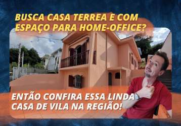 Casa terrea e ensolarada, silenciosa e privativa!