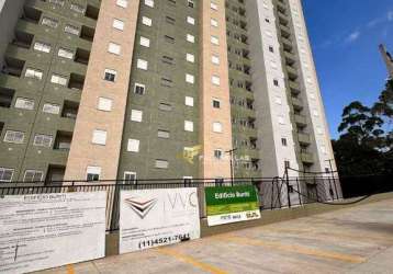 Apartamento com 2 dormitórios à venda, 45 m² por r$ 340.000,00 - jardim buriti - várzea paulista/sp