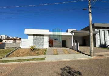 Casa em condomínio fechado com 3 quartos à venda na passeio das magnólias, 147, parque faber castell i, são carlos, 180 m2 por r$ 1.300.000