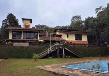 Casa com 6 dormitórios, 1000 m² - venda por r$ 1.800.000,00 ou aluguel por r$ 10.733,00 - granja viana - embu das artes/sp