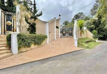 Casa com 2 dormitórios à venda, 1634 m² por r$ 12.000.000,00 - jardim santa paula - cotia/sp