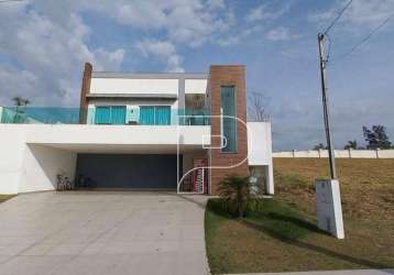 Casa com 4 dormitórios à venda, 262 m² por r$ 2.200.000,00 - reserva santa maria nature - jandira/sp