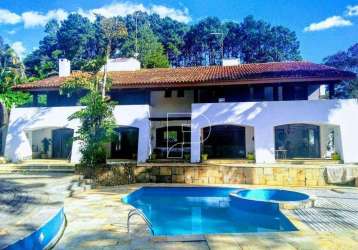 Casa com 5 dormitórios, 1100 m² - venda por r$ 2.200.000,00 ou aluguel por r$ 12.700,00/mês - miolo da granja - cotia/sp