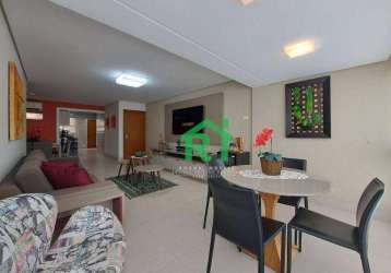 Apartamento reformado, 4 dormitórios (4 suítes), 2 vagas, lazer, pitangueiras, guarujá/sp