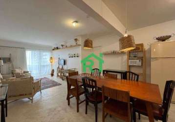 Apartamento à beira mar, 3 dormitórios (1 suíte), 2 vagas, pitangueiras, guarujá/sp