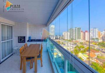 Apartamento à venda, 135 m² por r$ 1.050.000,00 - canto do forte - praia grande/sp