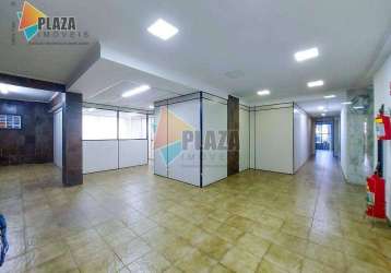 Loja para alugar, 298 m² por r$ 8.767,00/mês - boqueirão - praia grande/sp