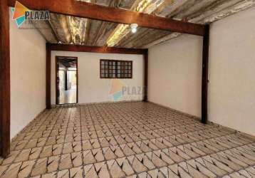 Casa com 2 dormitórios para alugar, 140 m² por r$ 3.500,00/mês - vila assunção - praia grande/sp